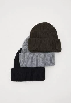 Pier One Unisexo 3 PACK UNISEX - Gorro - Black/grey/khaki 7 Pier One Unisexo 3 PACK UNISEX - Gorro - Black/grey/khaki -Ofertas Pier One Tienda 38d8c28dd43a43559d20078aa5813344