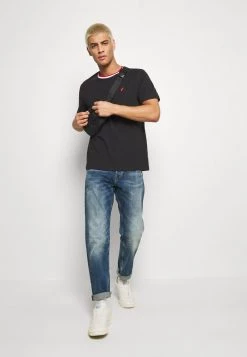 Pier One Hombre Camiseta Básica - Black -Ofertas Pier One Tienda 3934dbecd680490f8361f7924c43a8e0