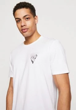 Pier One Hombre Camiseta Estampada - White -Ofertas Pier One Tienda 3a16d36ccb9042d4be79e28a73492ab2