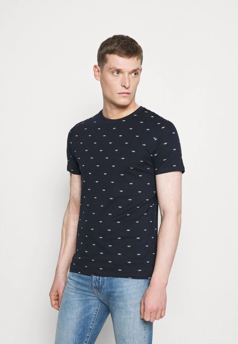 Pier One Hombre Camiseta Estampada - Dark Blue 3 Pier One Hombre Camiseta Estampada - Dark Blue