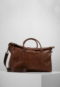 Pier One Unisexo UNISEX - Bolsa De Fin De Semana - Dark Brown