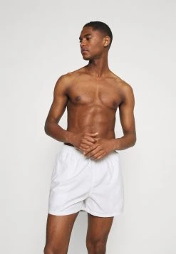 Pier One Hombre PEACHY SOFT BEACH SHORTS - Bañador - White