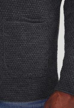 Pier One Chaqueta De Punto - Mottled Dark Grey, Hombre -Ofertas Pier One Tienda 3bcd4c0a33ec403e85c34736980f7690