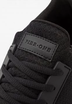 Pier One Hombre UNISEX - Zapatillas - Black -Ofertas Pier One Tienda 3c05494f8e2341a8b0d6b1c078426000