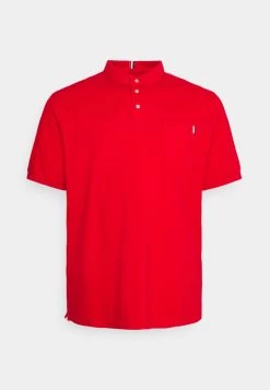 Pier One Hombre TRICLORE TRIM - Polo - Red