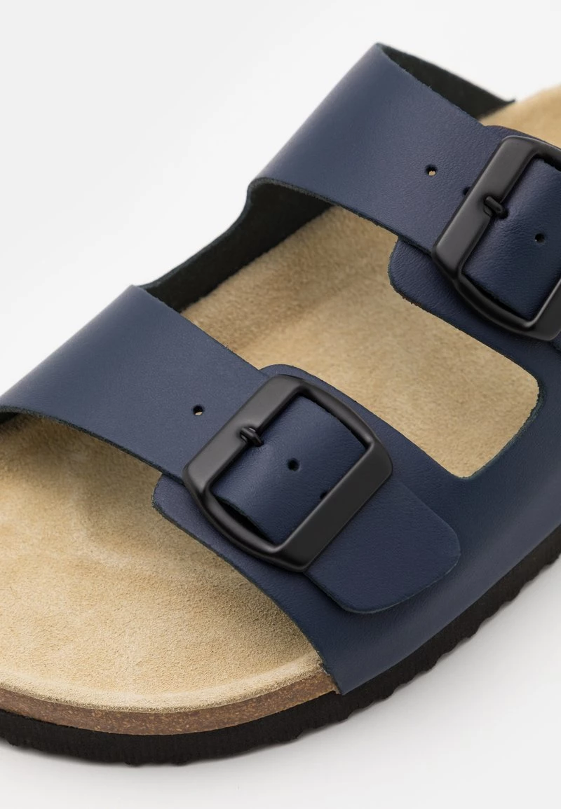 Pier One Hombre UNISEX - Pantuflas - Dark Blue 8 Pier One Hombre UNISEX - Pantuflas - Dark Blue - Imagen 6