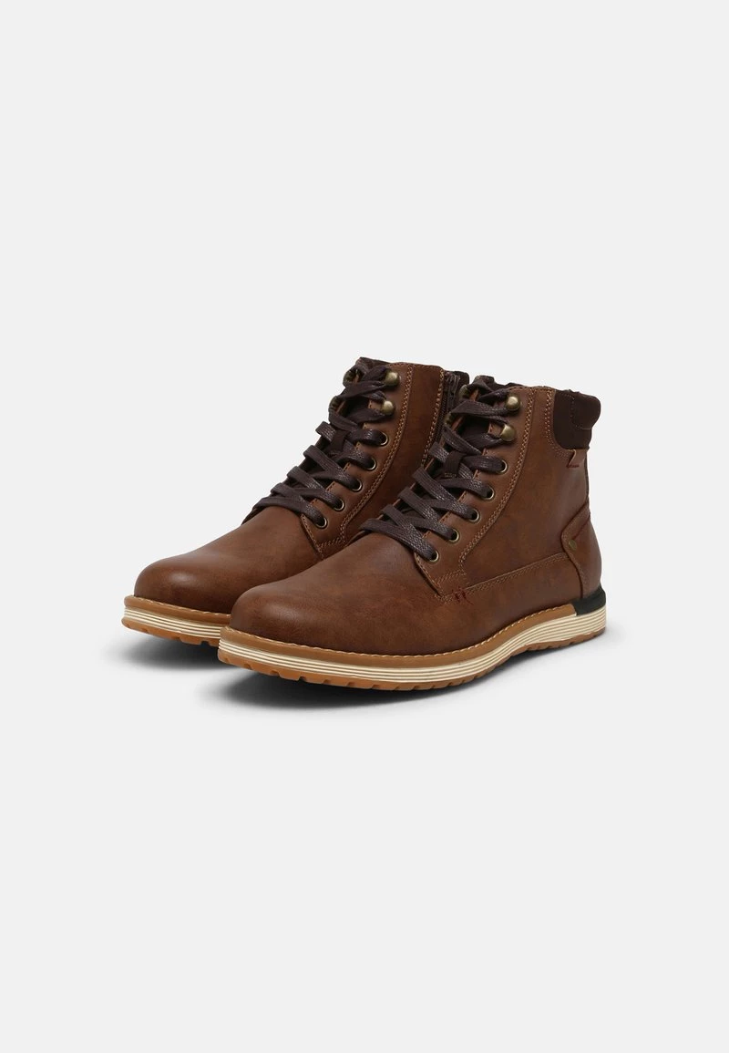 Pier One Hombre Botines Con Cordones - Brown 4 Pier One Hombre Botines Con Cordones - Brown - Imagen 2