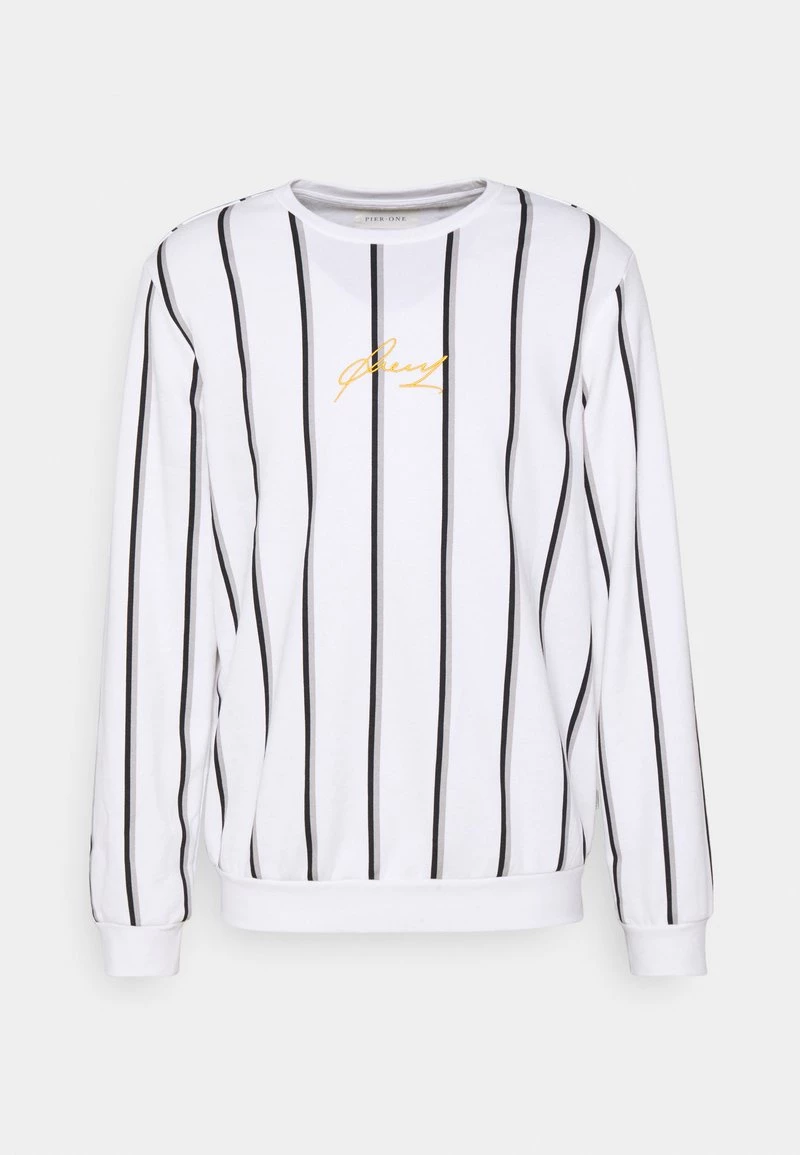 Pier One Hombre Sudadera - White 6 Pier One Hombre Sudadera - White - Imagen 4