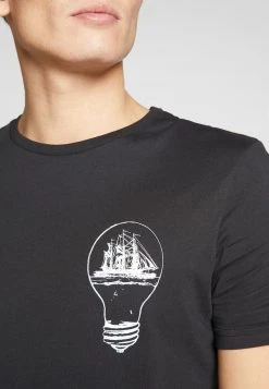 Pier One Hombre Camiseta Estampada - Black -Ofertas Pier One Tienda 464b641f5c7647ea889a48ab74361b52