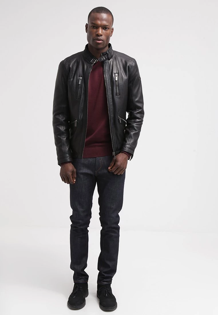 Pier One Hombre Jersey De Punto - Bordeaux 4 Pier One Hombre Jersey De Punto - Bordeaux - Imagen 2