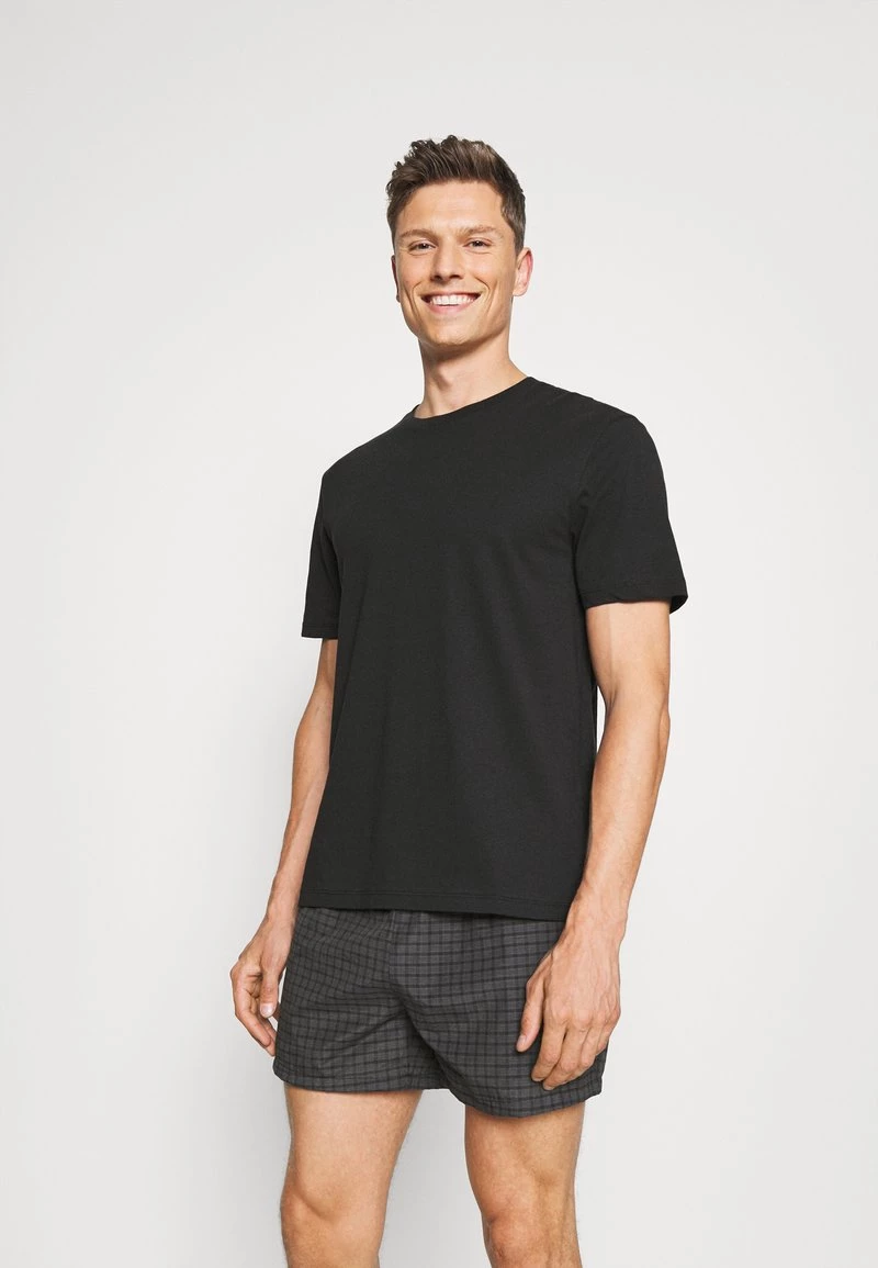 Pier One Hombre Pijama - Black/dark Grey 3 Pier One Hombre Pijama - Black/dark Grey