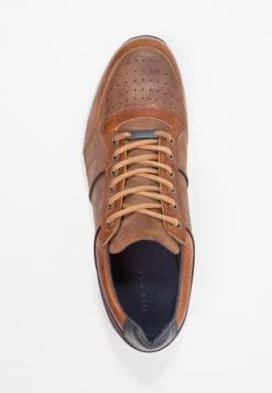Pier One Hombre LEATHER - Zapatillas - Cognac -Ofertas Pier One Tienda 4862ee05357b4480ad14bddd3767d77b