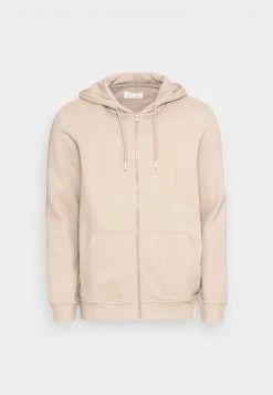 Pier One Hombre Sudadera Con Cremallera - Tan -Ofertas Pier One Tienda 4bb3aad197ae474288284364fc9feabb