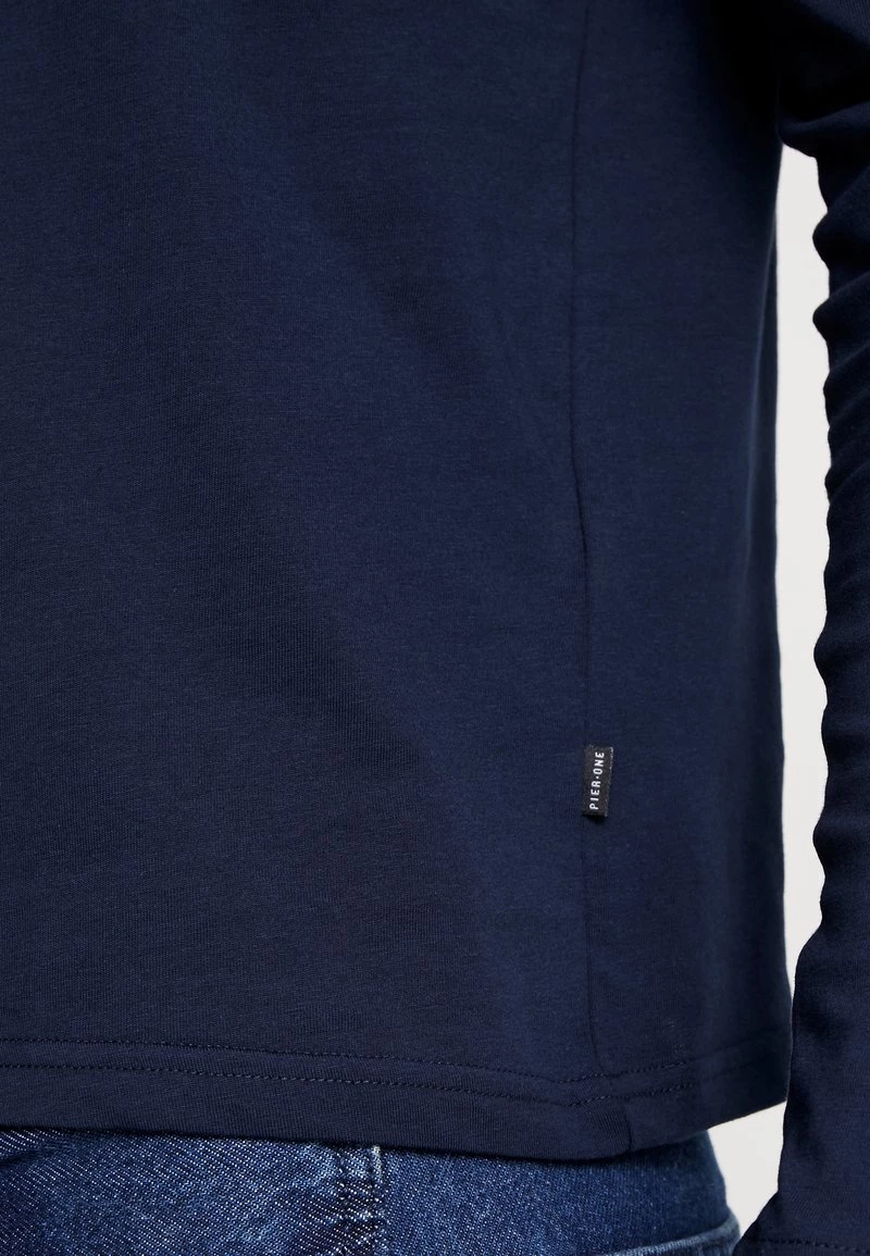 Pier One Hombre Camiseta De Manga Larga - Dark Blue 7 Pier One Hombre Camiseta De Manga Larga - Dark Blue - Imagen 5