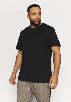 Pier One Hombre 2 PACK - Camiseta Básica - Black -Ofertas Pier One Tienda 4be6e602fd9749b9822771e6573c1b28