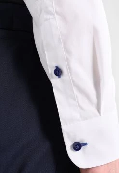 Pier One Hombre Camisa - White/blue -Ofertas Pier One Tienda 4be7521c35d14c2aa72bf824f495cd10