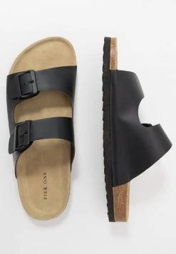 Pier One Hombre UNISEX - Pantuflas - Black 14 Pier One Hombre UNISEX - Pantuflas - Black -Ofertas Pier One Tienda 4c6efb79f85c4ec0b5e49cfe29819423