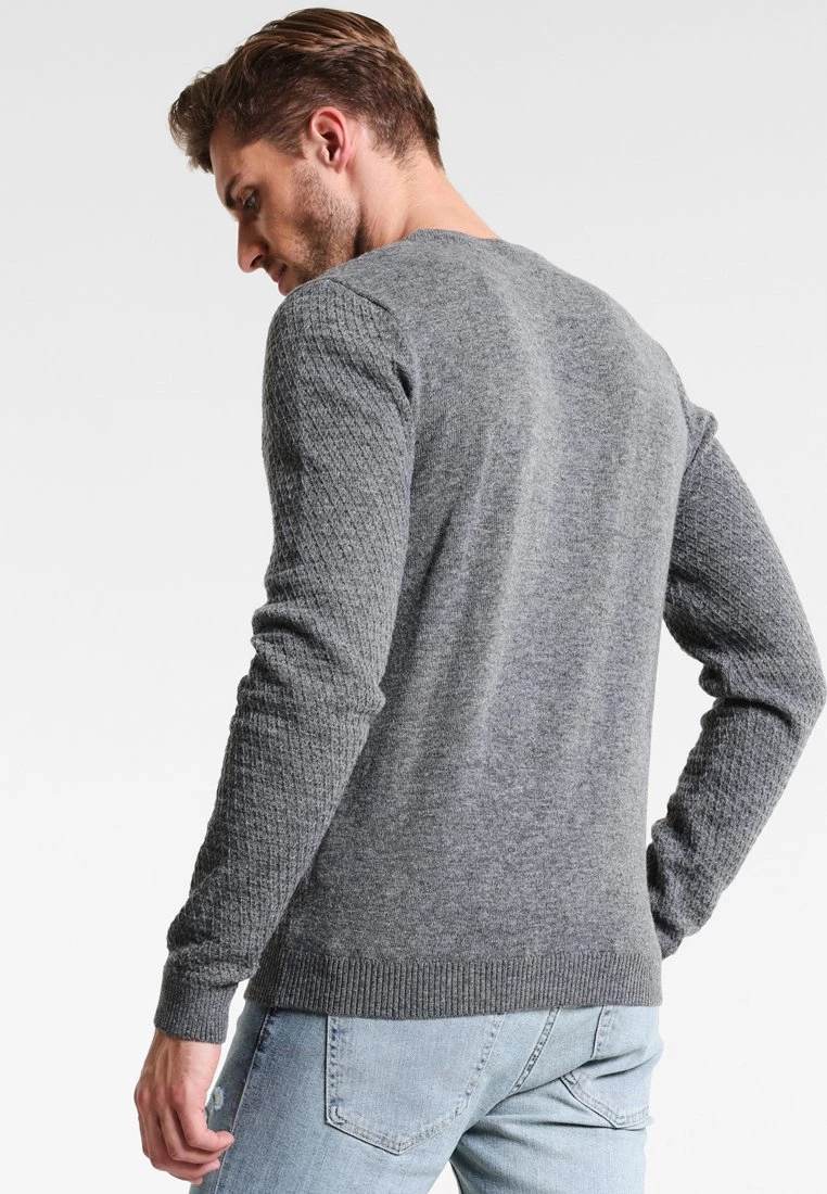 Pier One Hombre Jersey De Punto - Mottled Grey 5 Pier One Hombre Jersey De Punto - Mottled Grey - Imagen 3