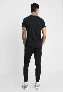 Pier One Pantalones Cargo - Black, Hombre -Ofertas Pier One Tienda 53b2bc3b189f42638b83c94f1e5a0848