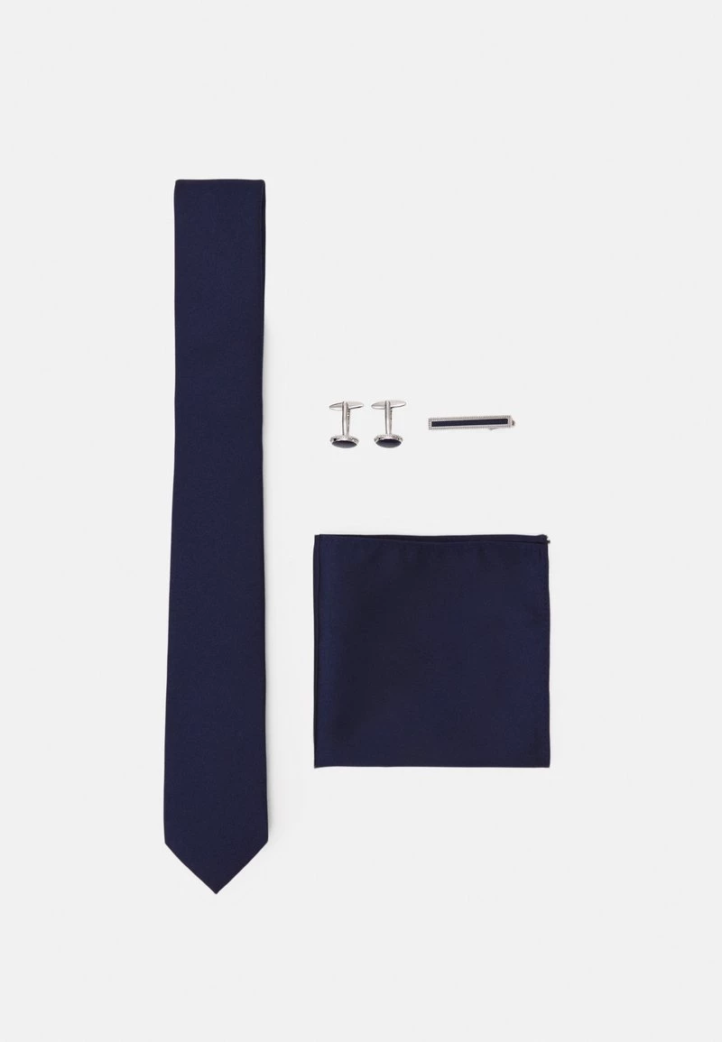 Pier One Hombre SET - Pañuelo De Bolsillo - Dark Blue 3 Pier One Hombre SET - Pañuelo De Bolsillo - Dark Blue