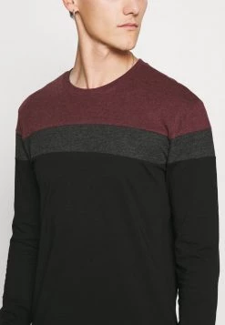 Pier One Hombre Camiseta De Manga Larga - Bordeaux/dark -Ofertas Pier One Tienda 5736d597cd8748f18918d93a24ea5bb0