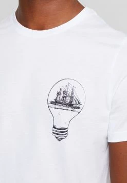 Pier One Hombre Camiseta Estampada - White -Ofertas Pier One Tienda 58769fdb084043289204722f7cbd7633