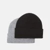 Pier One Unisexo 2 PACK UNISEX - Gorro - Black/grey -Ofertas Pier One Tienda 5a2e6c5536d1441a95d3eb62278a268e