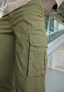 Pier One Hombre Pantalones Cargo - Olive -Ofertas Pier One Tienda 5a8478edfb374178b4727b3eb9a870a2