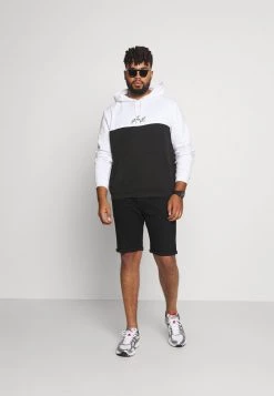 Pier One Hombre Jersey Con Capucha - Black- White -Ofertas Pier One Tienda 5c7866a7c4db4faf9b079504fbca015d