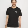 Pier One Camiseta Estampada - Black, Hombre -Ofertas Pier One Tienda 5da76ea838384d50b34328983f433a01