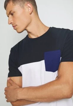 Pier One Hombre Camiseta Estampada - Dark Blue -Ofertas Pier One Tienda 5e988a8123014b96b1a32abb366daa1c