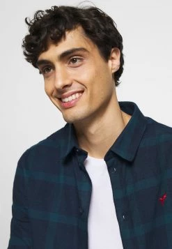 Pier One Hombre Camisa - Dark Blue/teal -Ofertas Pier One Tienda 60ff006a248a4e558dbde6647cd82b01