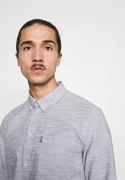 Pier One Hombre Camisa - Mottled Light Blue -Ofertas Pier One Tienda 61e9faef5c474269b204821bb4250b5d