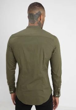 Pier One Hombre Camisa - Oliv -Ofertas Pier One Tienda 6203a98ce2074a57aa2427fe331f99cb