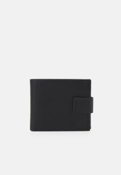 Pier One LEATHER - Monedero - Black, Hombre
