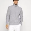 Pier One Hombre NEW CABLE TURTLENECK JUMPER - Jersey De Punto - Light Grey 1 Pier One Hombre NEW CABLE TURTLENECK JUMPER - Jersey De Punto - Light Grey -Ofertas Pier One Tienda 6553a1ed2ec2425d974026e8f175b30b