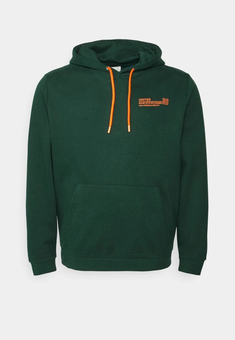 Pier One Jersey Con Capucha - Dark Green, Hombre 3 Pier One Jersey Con Capucha - Dark Green, Hombre