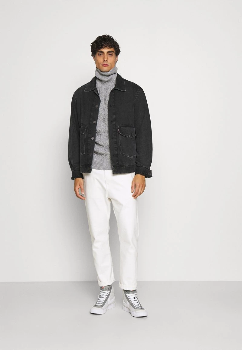 Pier One Hombre NEW CABLE TURTLENECK JUMPER - Jersey De Punto - Light Grey 4 Pier One Hombre NEW CABLE TURTLENECK JUMPER - Jersey De Punto - Light Grey - Imagen 2