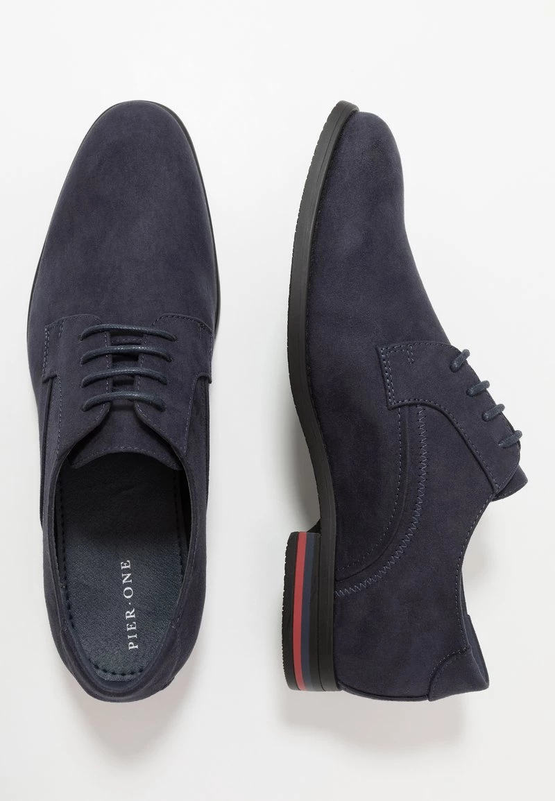 Pier One Zapatos Con Cordones - Dark Blue, Hombre 4 Pier One Zapatos Con Cordones - Dark Blue, Hombre - Imagen 2