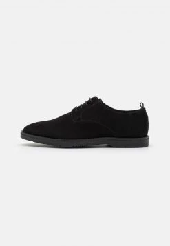 Pier One Hombre LEATHER - Zapatos De Vestir - Black