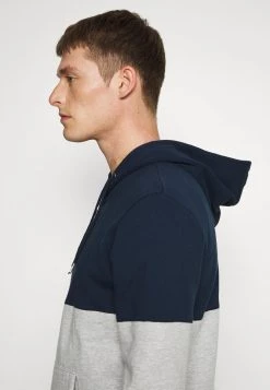 Pier One Hombre Sudadera Con Cremallera - Mottled Grey/dark Blue -Ofertas Pier One Tienda 6b7e68c003ee4dfe8ced6285454da6cb