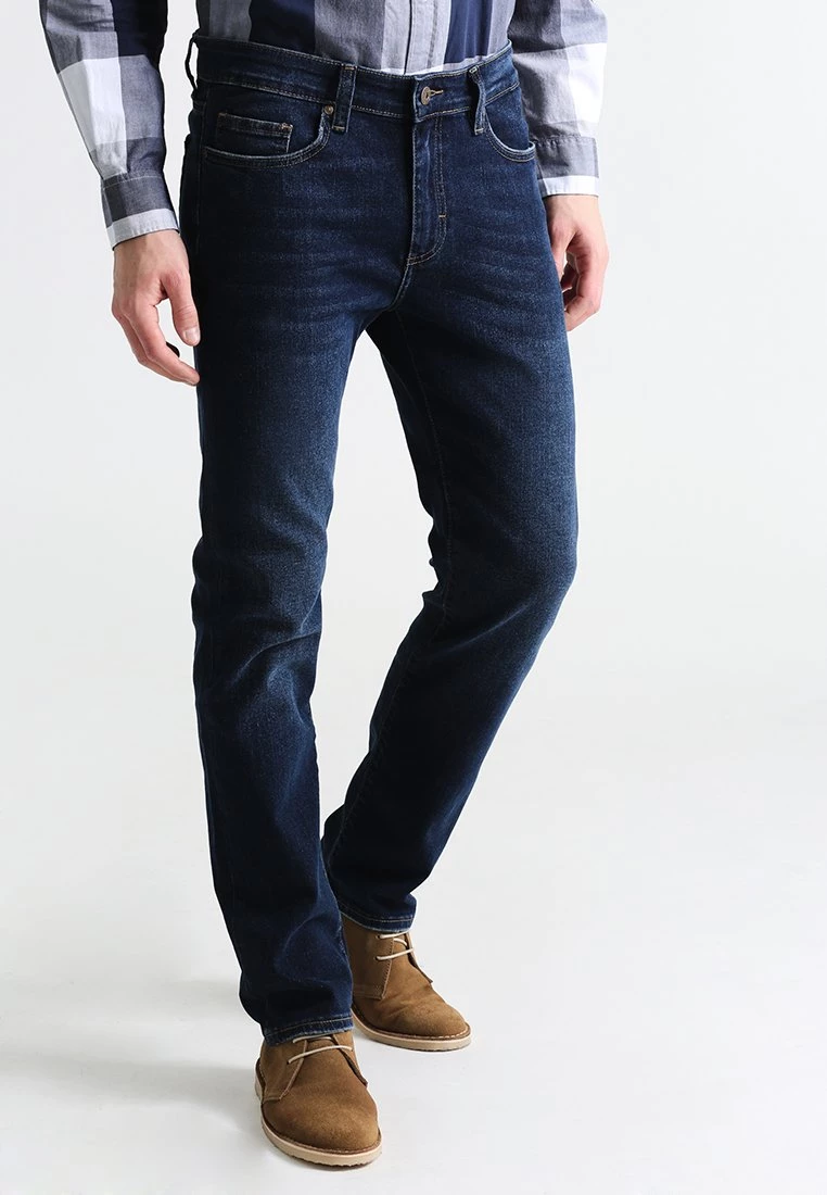 Pier One Hombre BASIC - Vaqueros Rectos - Dark Blue Denim 3 Pier One Hombre BASIC - Vaqueros Rectos - Dark Blue Denim
