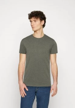 Pier One 3 PACK - Camiseta Básica - Brown/beige/light Blue, Hombre -Ofertas Pier One Tienda 6bb9ea813e5749b8ba400d646839f4ae