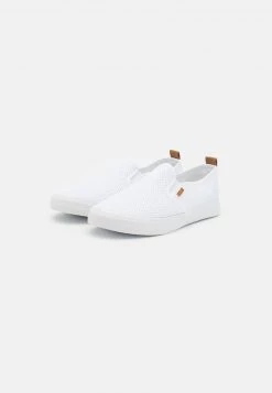 Pier One UNISEX - Mocasines - White, Unisexo -Ofertas Pier One Tienda 6bc82c27acfa467bbcc5d5faf1ff79a4