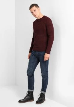 Pier One Hombre Jersey De Punto - Mottled Bordeaux -Ofertas Pier One Tienda 6d57698598a24ef1952b0b9874f8c0a0