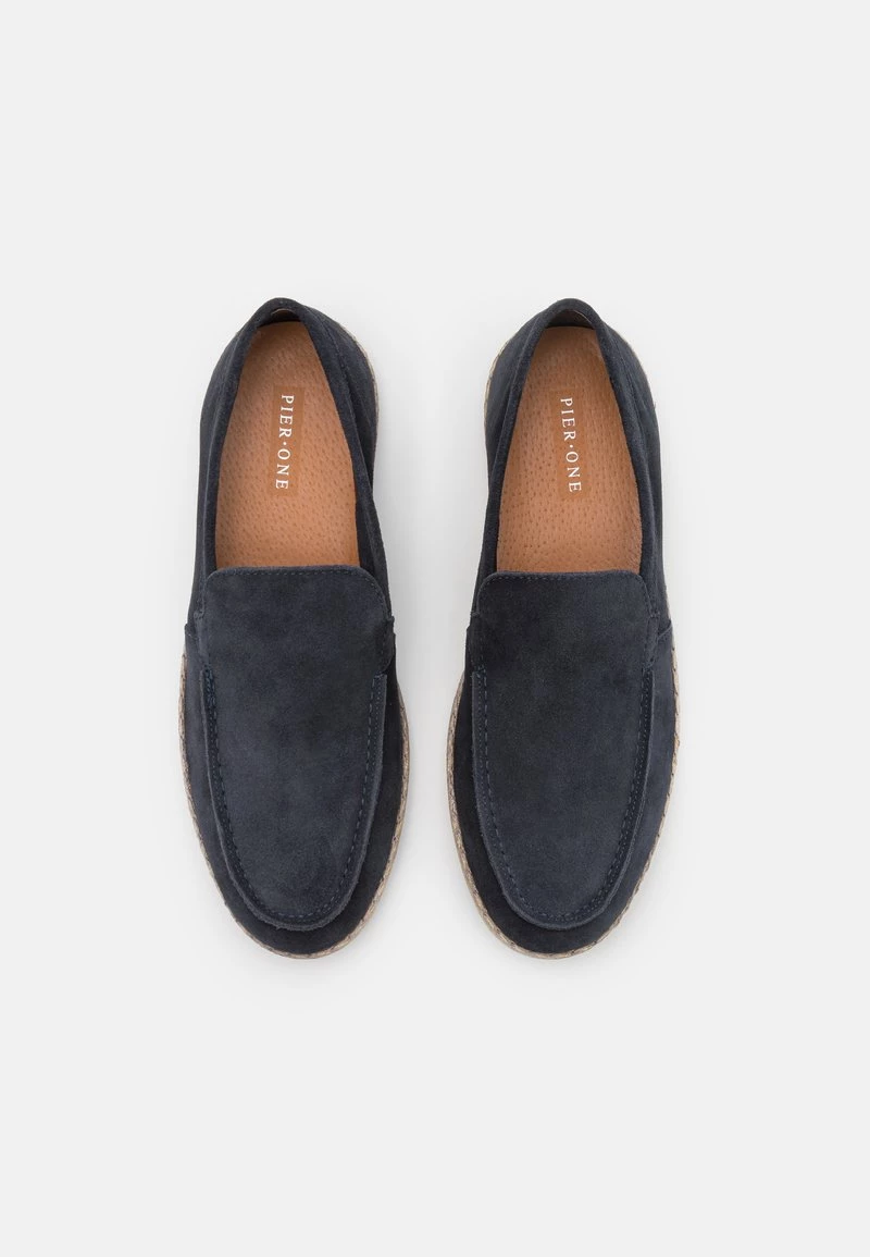 Pier One Hombre LEATHER - Alpargatas - Dark Blue 6 Pier One Hombre LEATHER - Alpargatas - Dark Blue - Imagen 4