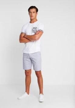 Pier One Hombre Camiseta Estampada - White -Ofertas Pier One Tienda 6f1bc2aef8fb438a98502ffea23e06a8