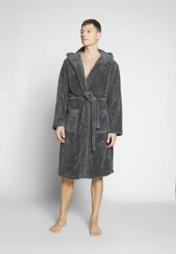 Pier One Hombre Albornoz - Dark Gray -Ofertas Pier One Tienda 7579990347e14c46aba59c73d7ab01d9