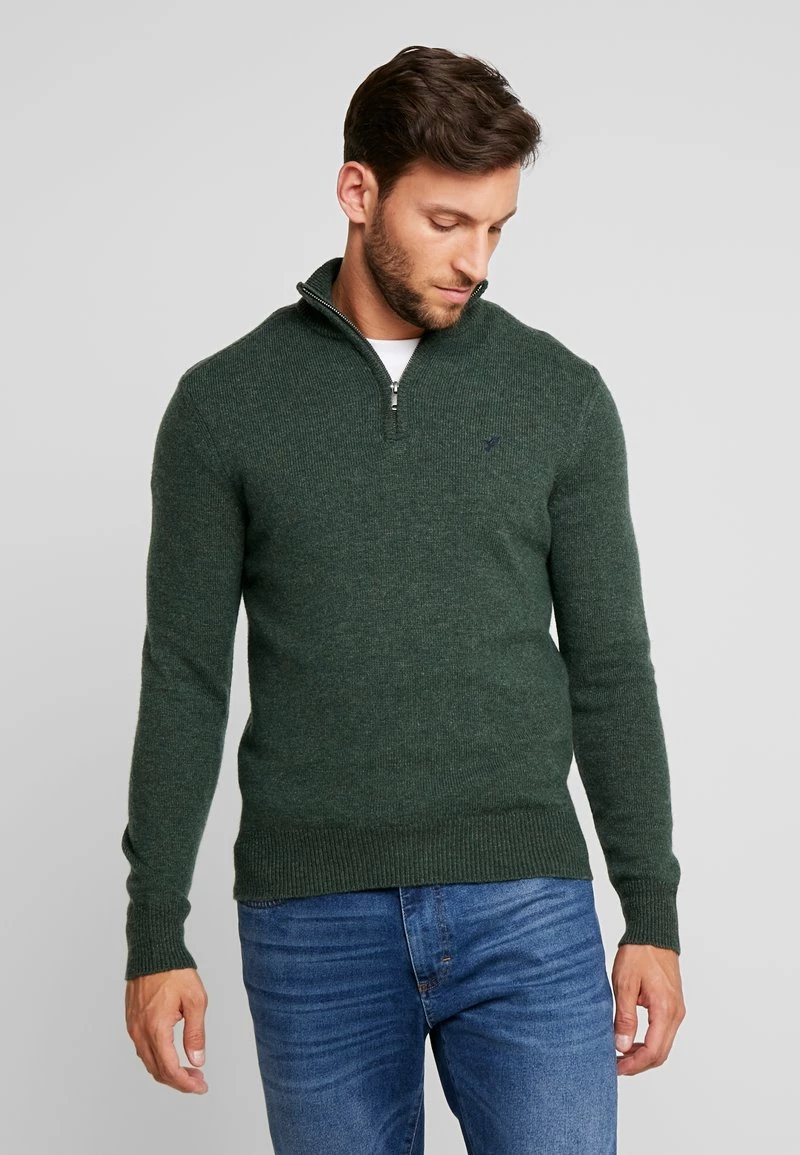 Pier One Hombre Jersey De Punto - Mottled Dark Green 3 Pier One Hombre Jersey De Punto - Mottled Dark Green
