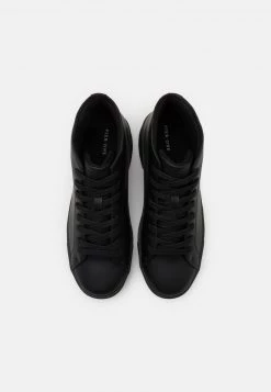 Pier One Hombre Zapatillas Altas - Black -Ofertas Pier One Tienda 7648533bde1a4a44899701c061b06704